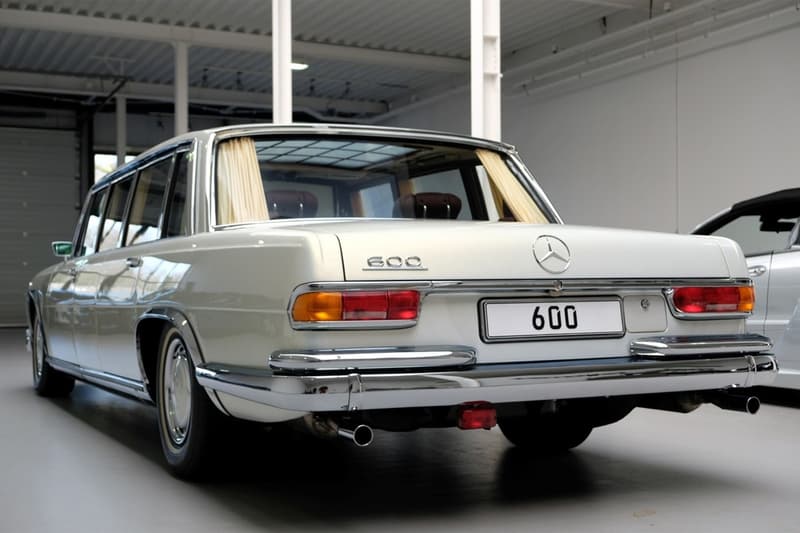 稀有 1975 年 Mercedes-Benz 豪華加長房車 Pullman 展開販售