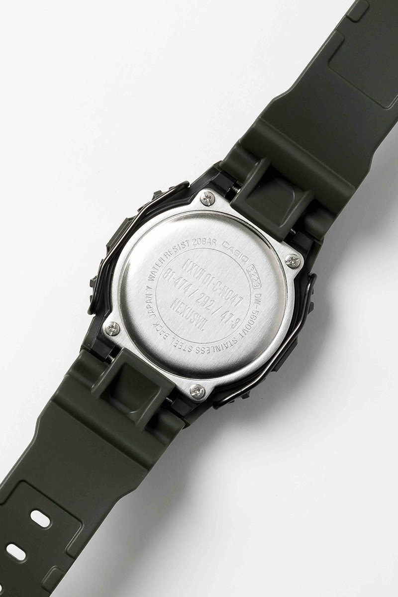 G-Shock x NEXUSVII 全新軍事風格 DW-5600 聯乘腕錶發佈