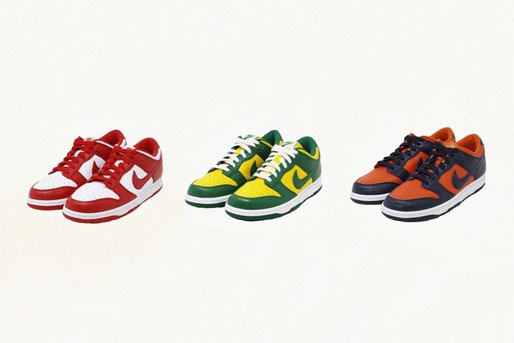 Nike Dunk Low SP 鞋款全新三配色發售日期確認