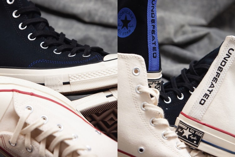 獨佔限定!UNDEFEATED x Converse 聯乘 Chuck 70 鞋款公開