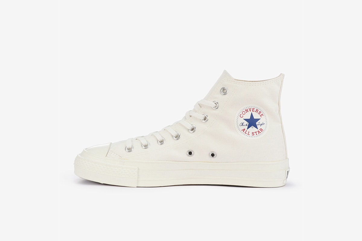 日本 Converse 帶來全新 Made In Japan 純白 All Star 鞋款