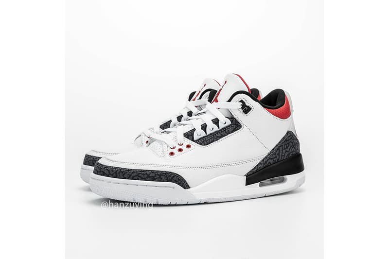 率先近賞 Air Jordan 3 SE DENIM 最新配色「Fire Red」