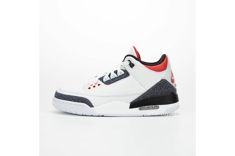 率先近賞 Air Jordan 3 SE DENIM 最新配色「Fire Red」