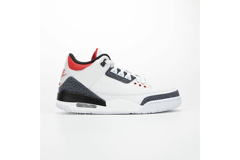 率先近賞 Air Jordan 3 SE DENIM 最新配色「Fire Red」