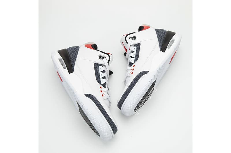 率先近賞 Air Jordan 3 SE DENIM 最新配色「Fire Red」