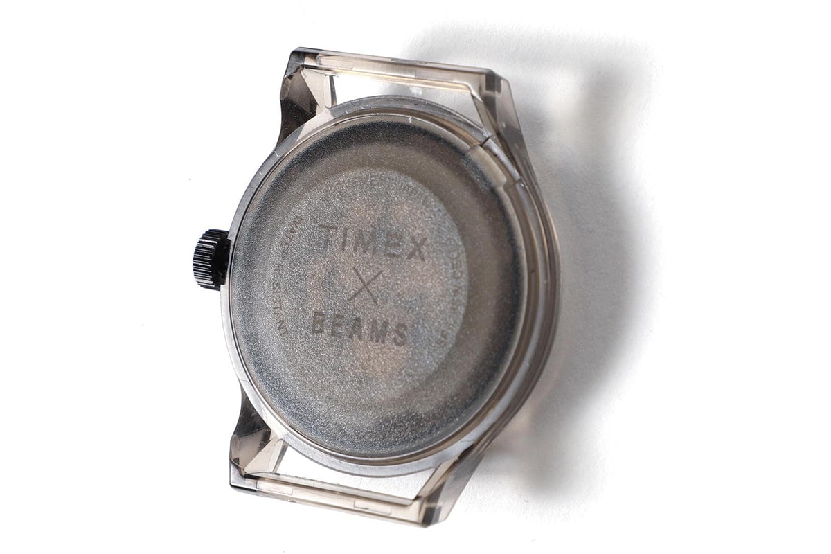 BEAMS x TIMEX 打造別注透明材質手錶系列