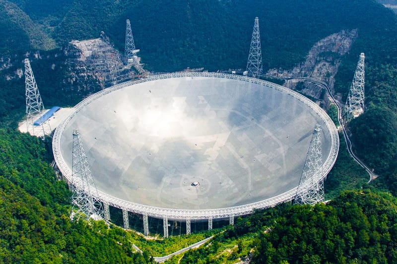 探索外星文明 - 中國最大天文工程射電望遠鏡 FAST 運行時程正式确定