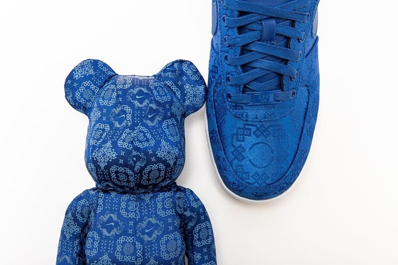 CLOT x Nike x Medicom Toy 三方聯乘 BE@RBRICK 發售情報