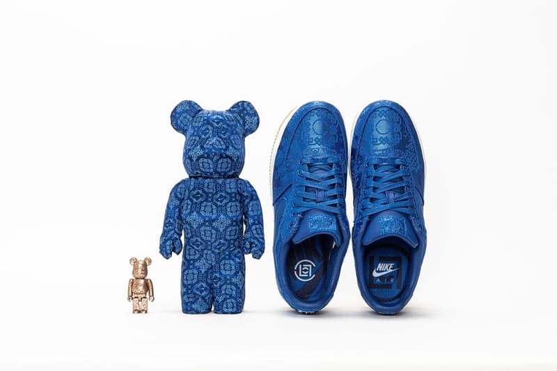 CLOT x Nike x Medicom Toy 三方聯乘 BE@RBRICK 發售情報