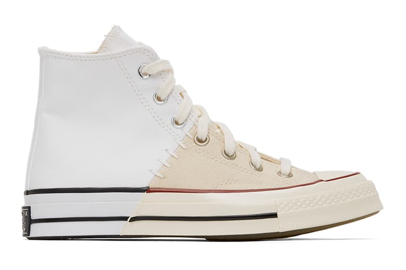 Converse 推出全新拼接解構 White & Off-White Reconstructed Chuck 70