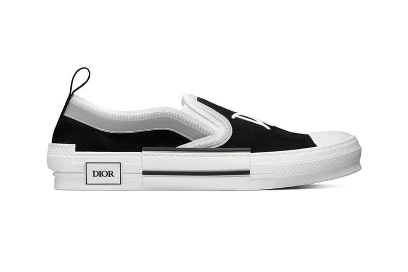 Dior 推出全新 Shawn Stussy 手寫字體 B23 Slip-On 懶人鞋