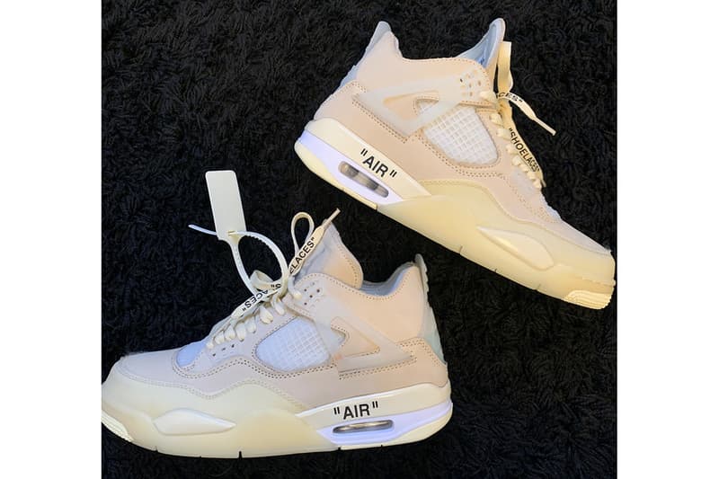 知名滑手 Erik Arteaga 曝光 Off-White™ x Air Jordan 4 未發售配色「Sail」