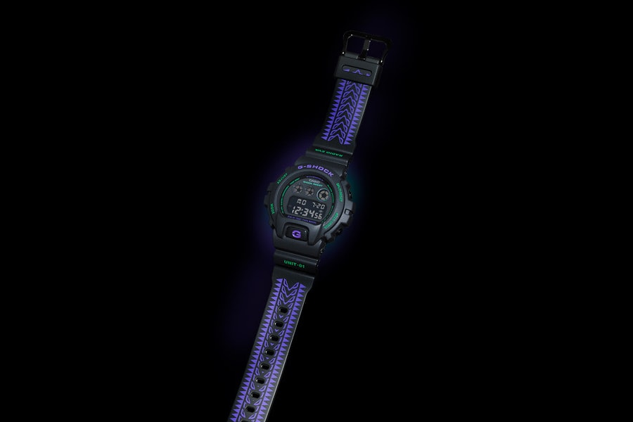 《新世紀福音戰士 Evangelion》x Casio G-Shock DW-6900 腕錶
