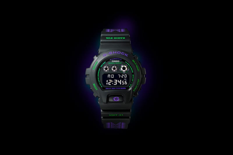 《新世紀福音戰士 Evangelion》x Casio G-Shock DW-6900 腕錶