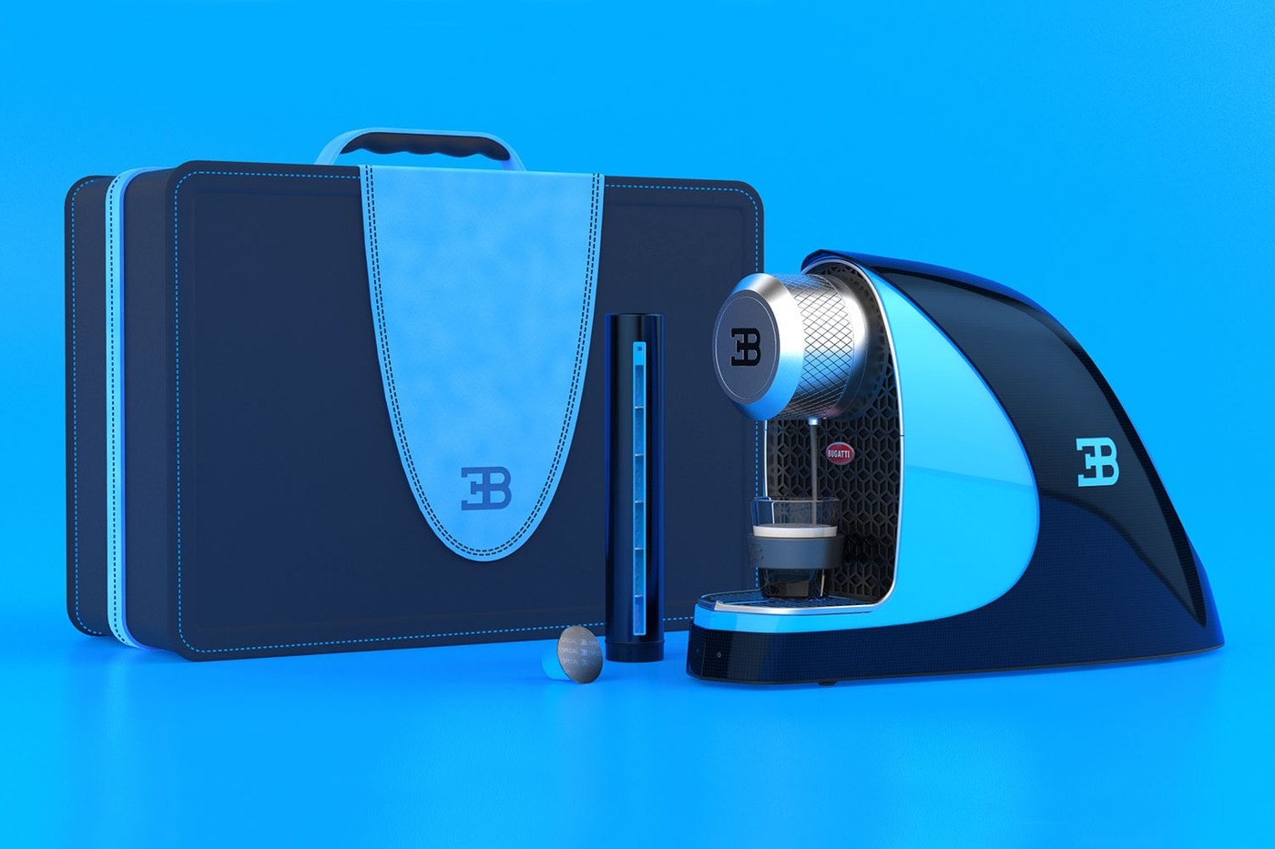 Fábio Martins 打造 Bugatti Chiron x Nespresso 聯乘主題咖啡機