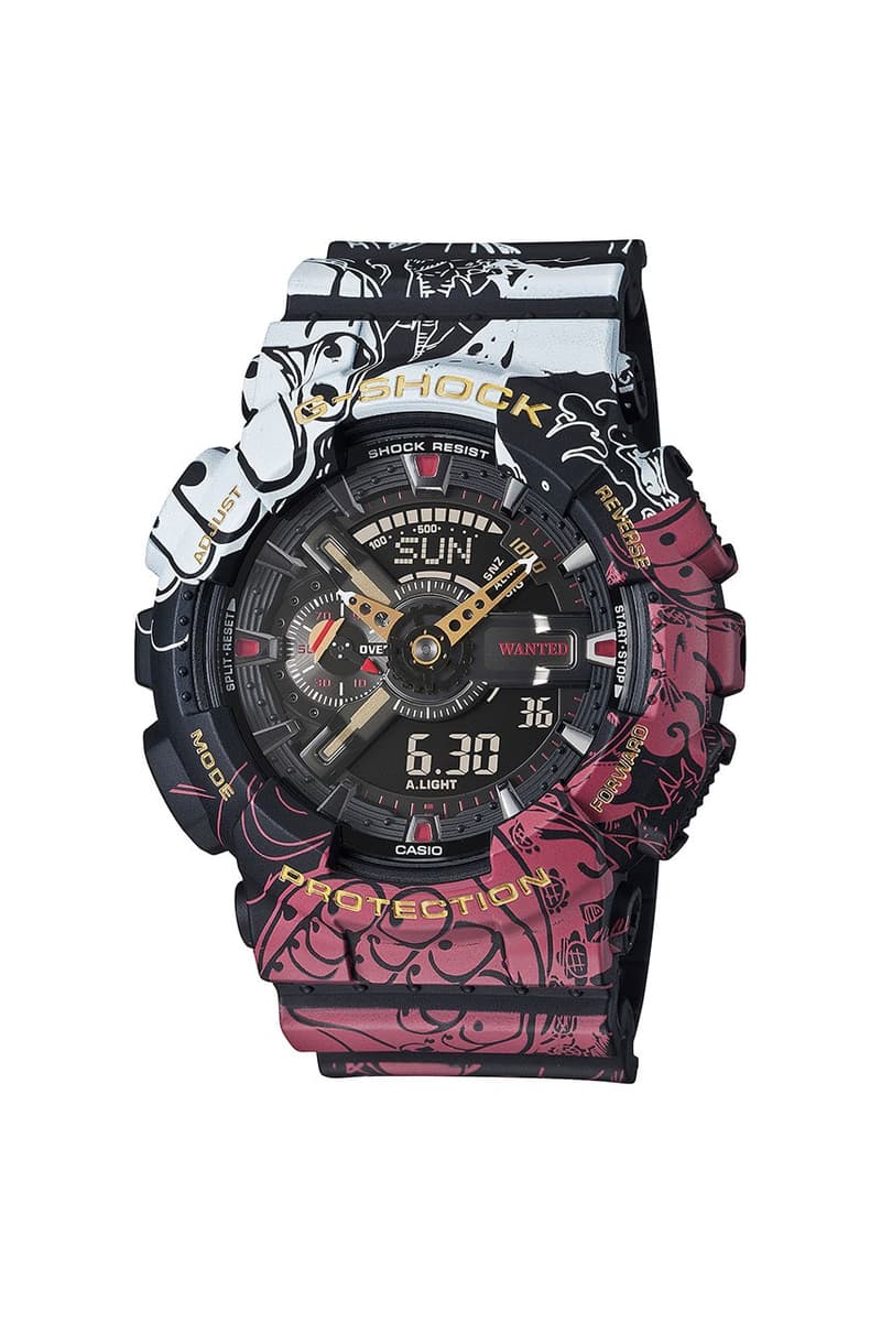 G-Shock x《One Piece》及《Dragon Ball Z》聯乘 GA-110 腕錶發佈