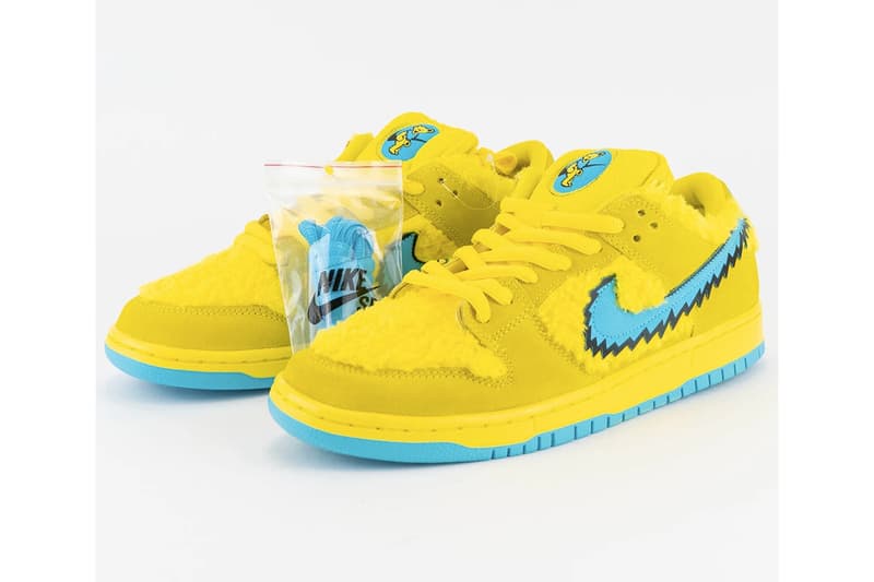 Grateful Dead x Nike SB Dunk Low 全新「小熊」聯名高清近賞圖輯曝光