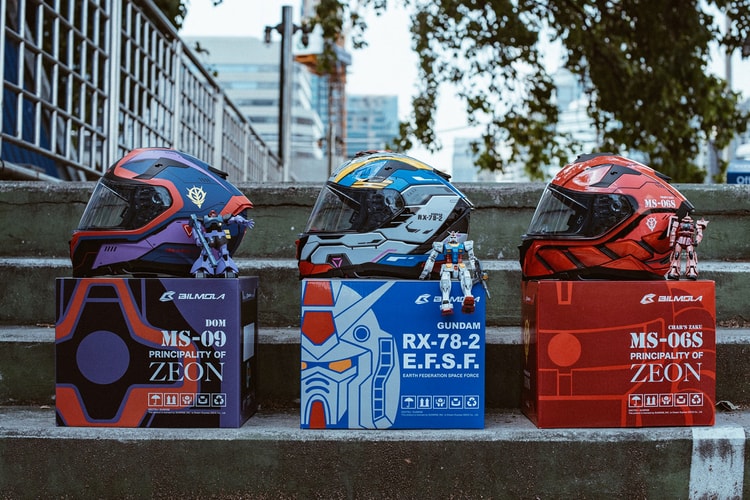 《機動戰士鋼彈 GUNDAM》x Bilmola 推出全新聯乘造型安全帽