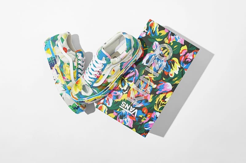 KENZO x Vans 推出別注「Floral」鞋款系列