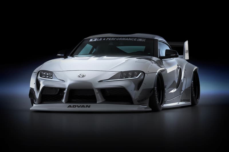 Liberty Walk 打造 2020 式樣 Toyota Supra 寬體車身套件