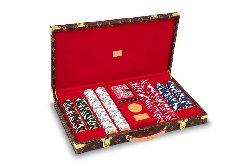Louis Vuitton 推出奢華 Monogram 樣式 Poker 套裝