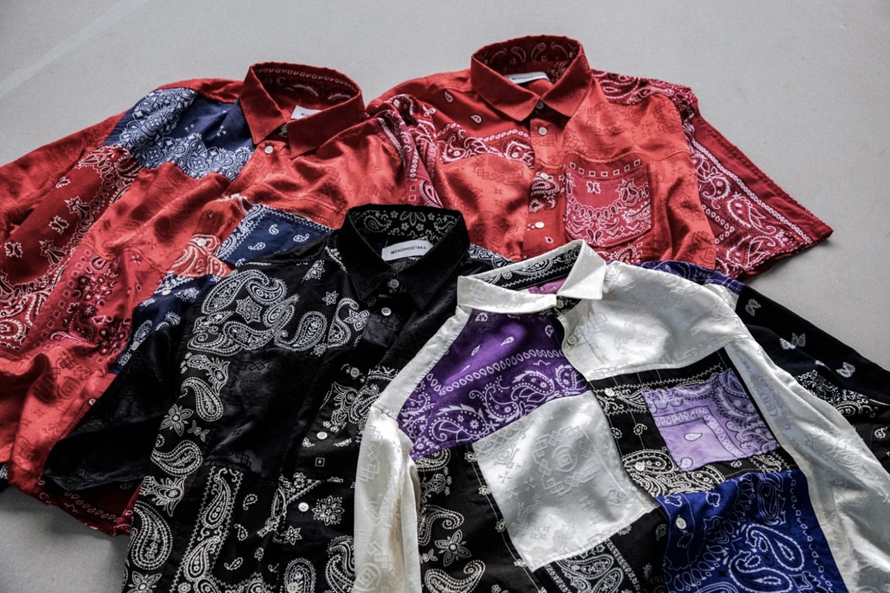 MIYAGIHIDETAKA 攜手 CLOT 打造全新 4 款經典絲綢別注系列