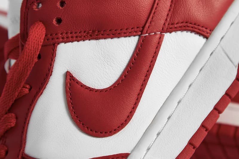 率先近賞 Nike Dunk Low SP 最新配色「University Red」