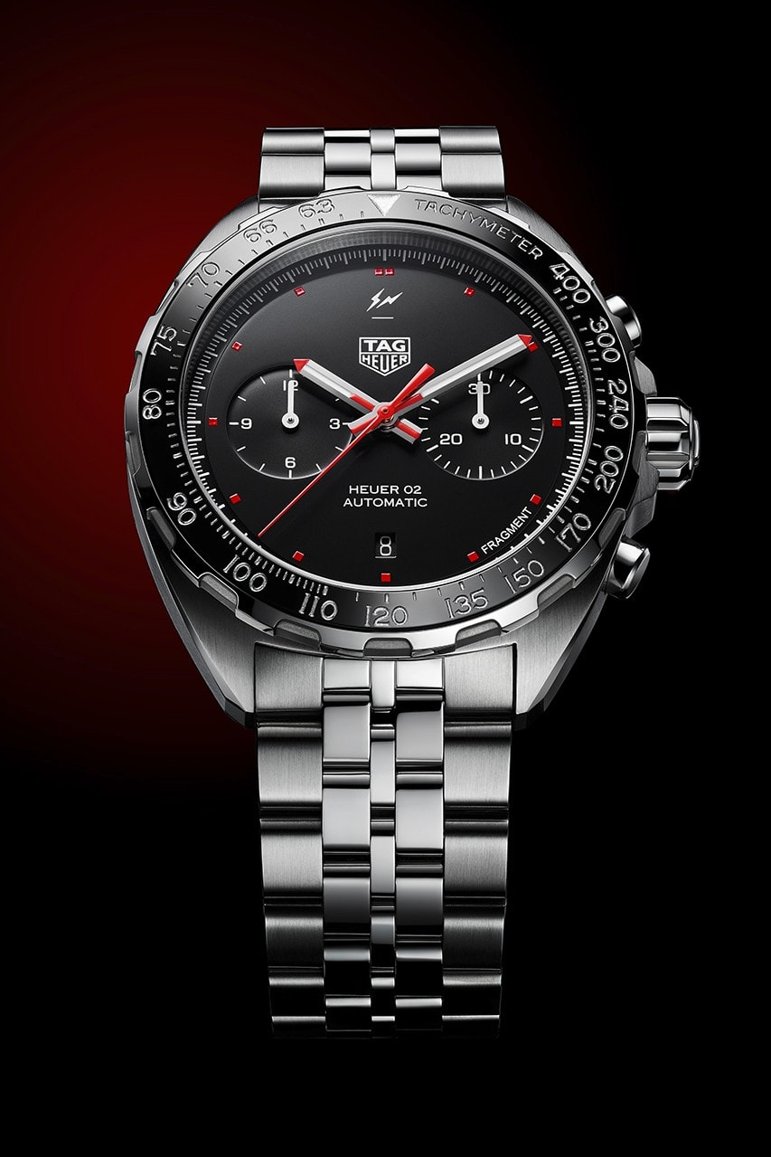 fragment design x TAG Heuer 限量 500 枚全新聯乘腕錶發佈