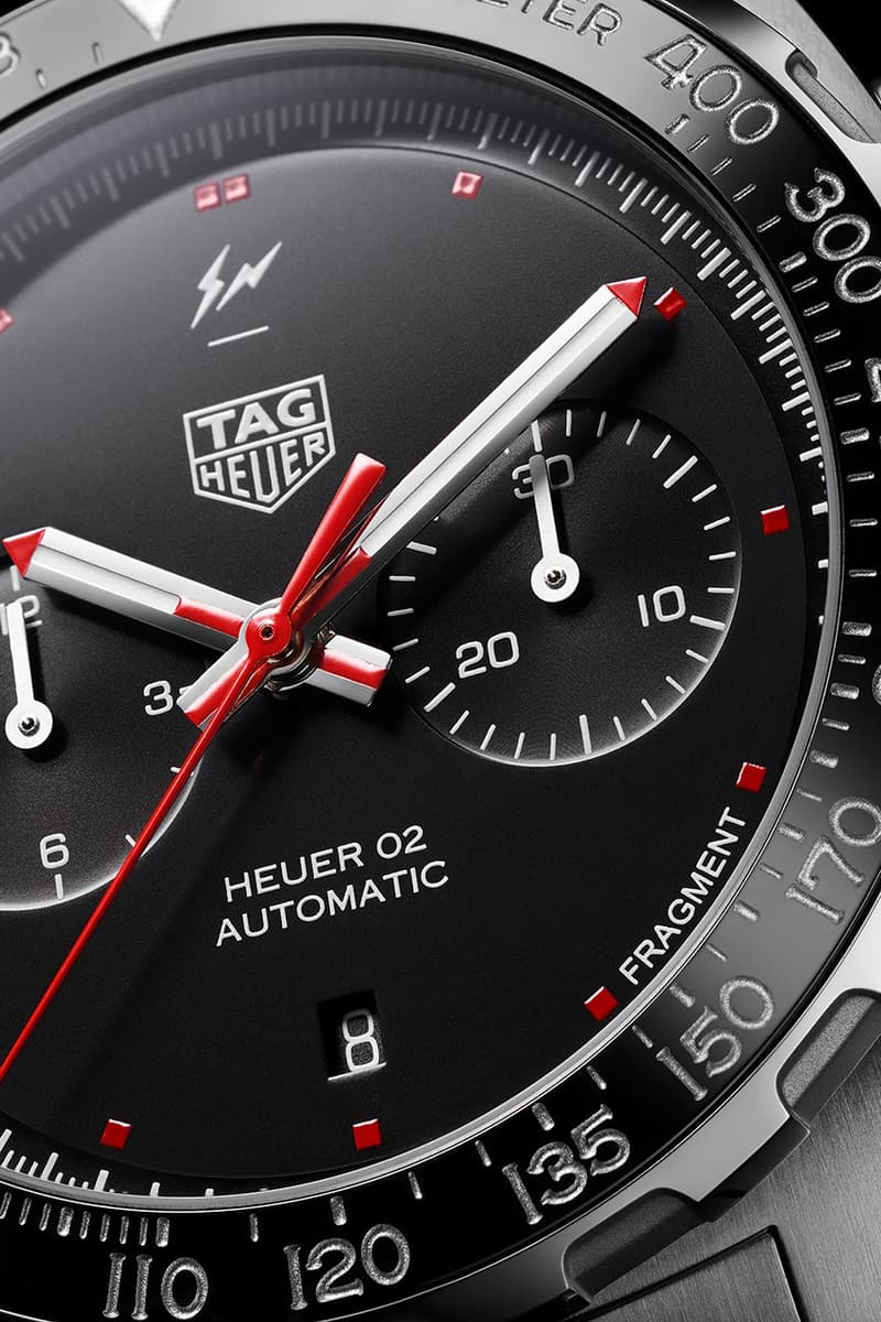 fragment design x TAG Heuer 限量 500 枚全新聯乘腕錶發佈