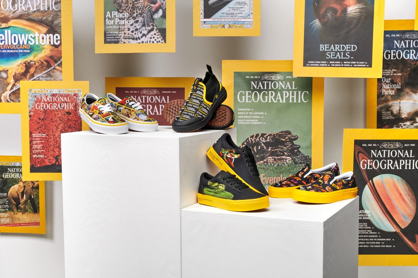 Vans 携手 National Geographic 推出探索故事联名鞋款系列