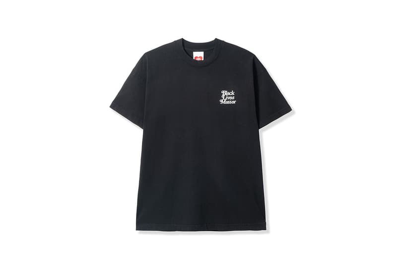 Verdy 打造最新 T-Shirt 設計為 #BlackLivesMatter 運動發聲