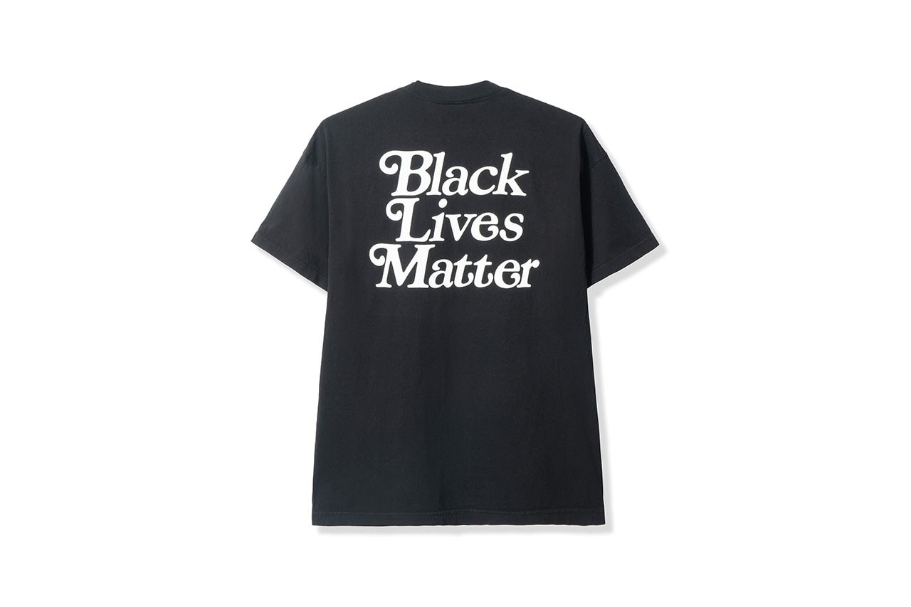 Verdy 打造最新 T-Shirt 設計為 #BlackLivesMatter 運動發聲