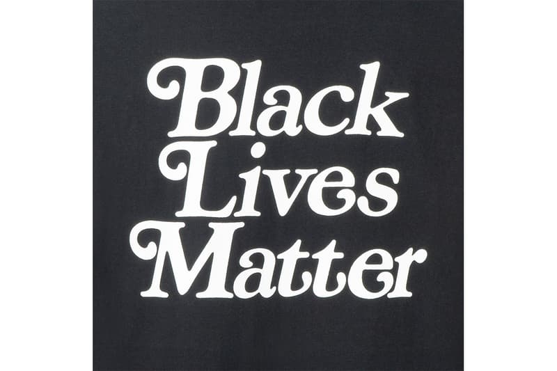 Verdy 打造最新 T-Shirt 設計為 #BlackLivesMatter 運動發聲