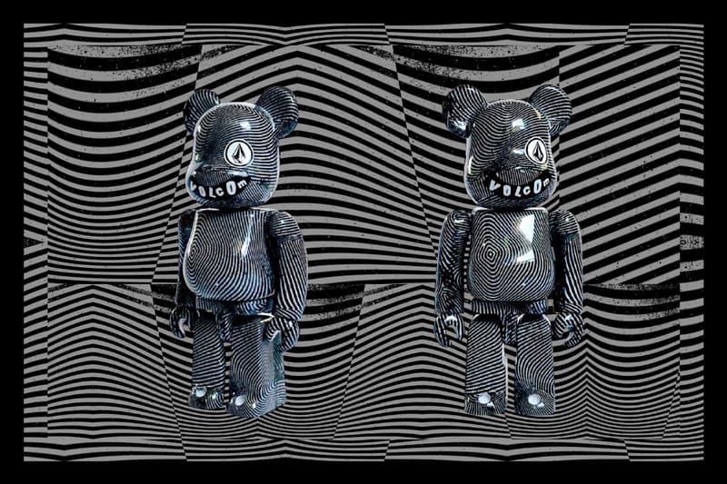 VOLCOM x Medicom Toy 全新联乘 BE@RBRICK 玩偶发布