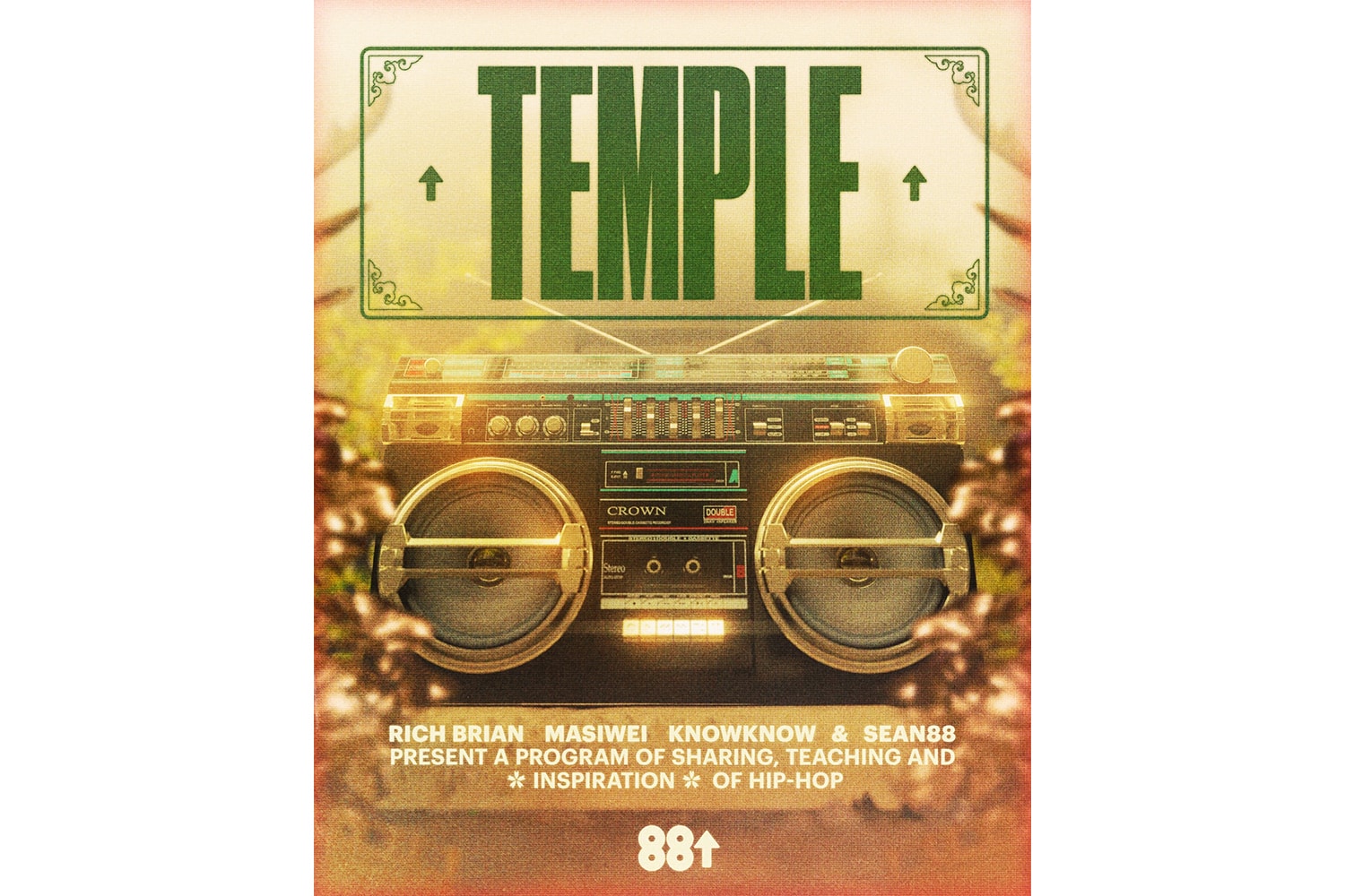 88rising 即将推出 Hip-hop 原创内容「TEMPLE」系列