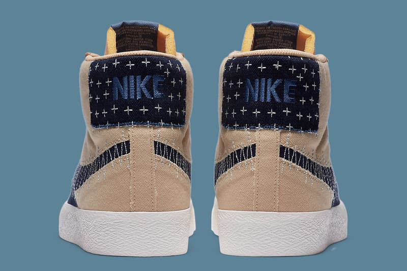 Nike SB Blazer Mid「Sashiko」日本傳統工藝概念款式即將登場