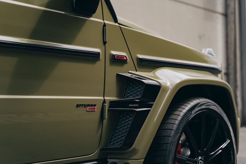 Fostla 打造 Brabus 定製 Mercedes-AMG G63 全新軍事改裝車型