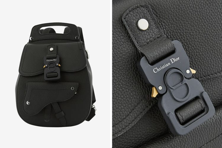 Dior 推出手提式造型後揹牛皮小包