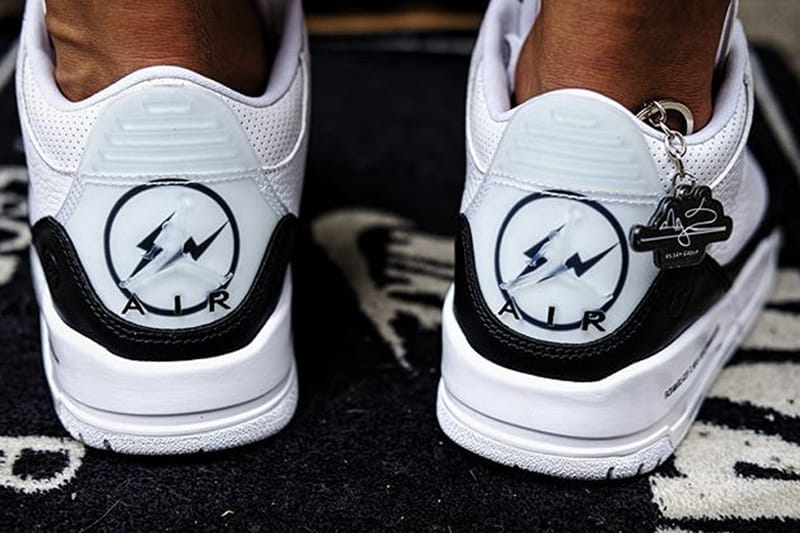 fragment design x Air Jordan 3 全新聯名鞋款上腳圖輯曝光