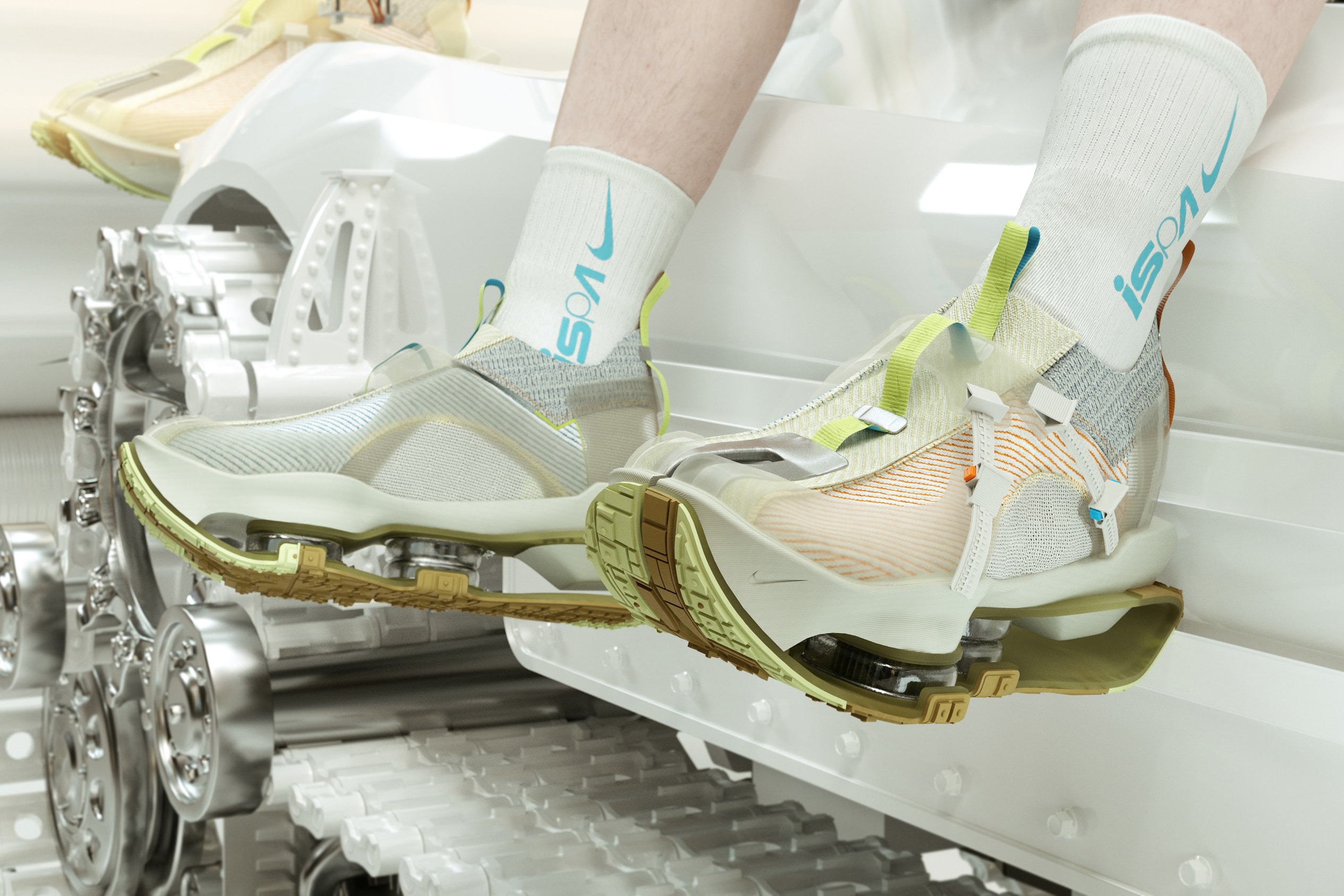 艺术家 Frederik Heyman 为 Nike ISPA Road Warrior 打造 3D 虚拟大片