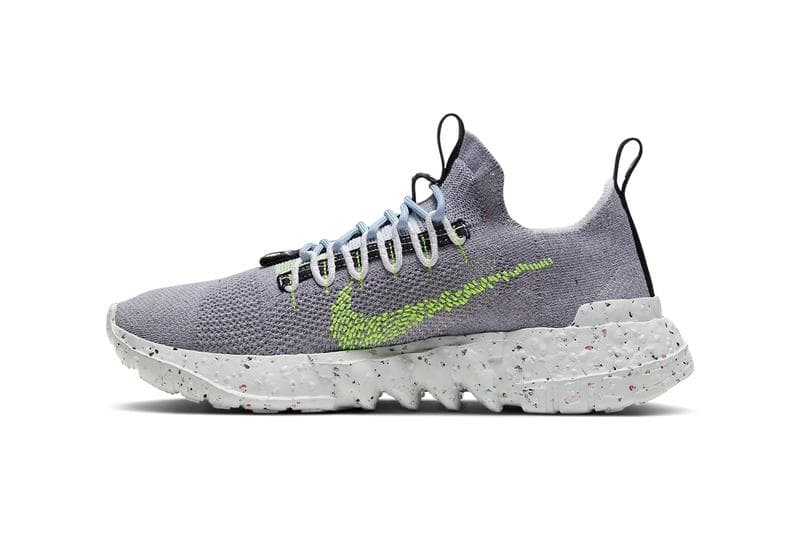 Nike 環保概念系列 Space Hippie 推出全新「Volt」配色