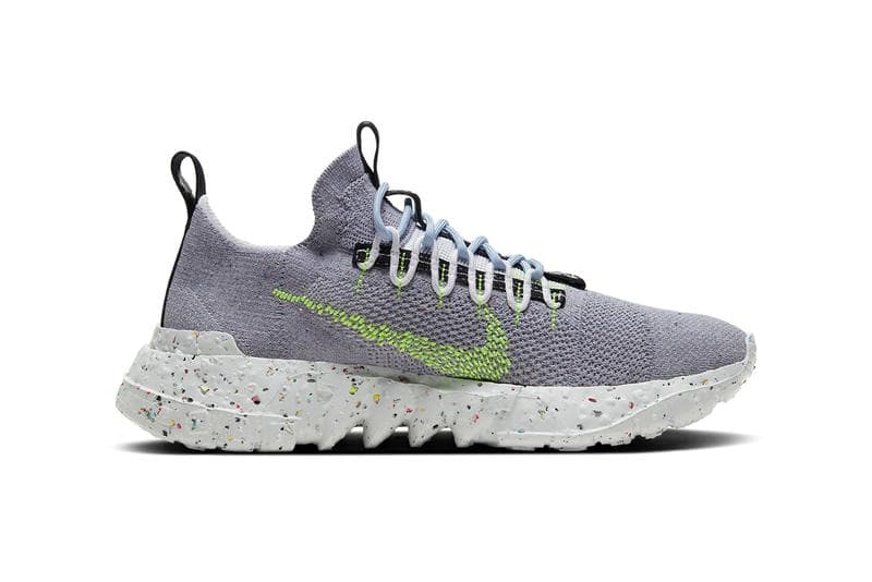 Nike 環保概念系列 Space Hippie 推出全新「Volt」配色