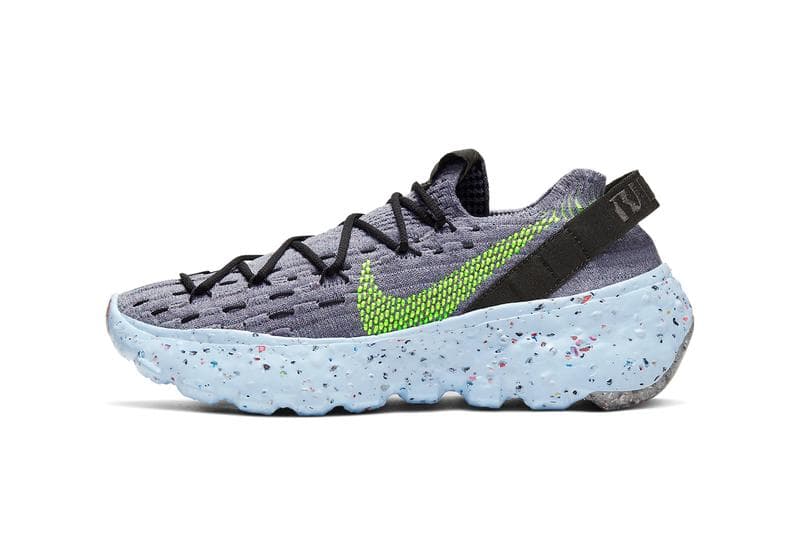 Nike 環保概念系列 Space Hippie 推出全新「Volt」配色