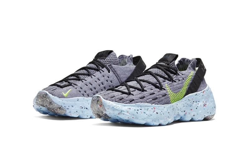 Nike 環保概念系列 Space Hippie 推出全新「Volt」配色