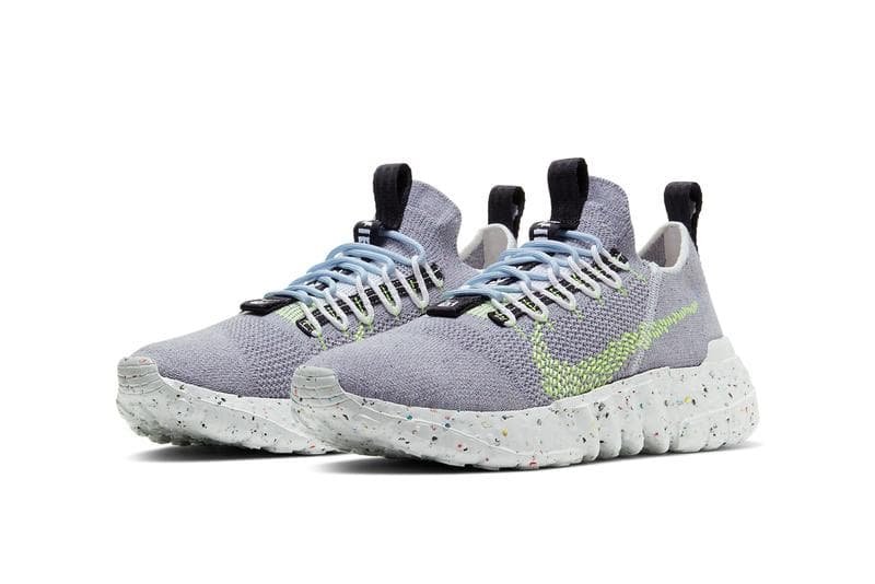 Nike 環保概念系列 Space Hippie 推出全新「Volt」配色