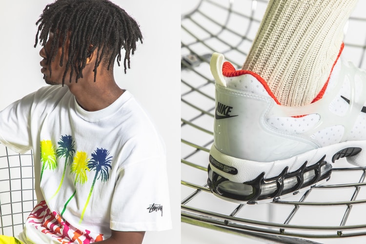 HYPEBEAST 近賞 Stüssy x Nike Air Zoom Spiridon Kukini 聯乘服飾