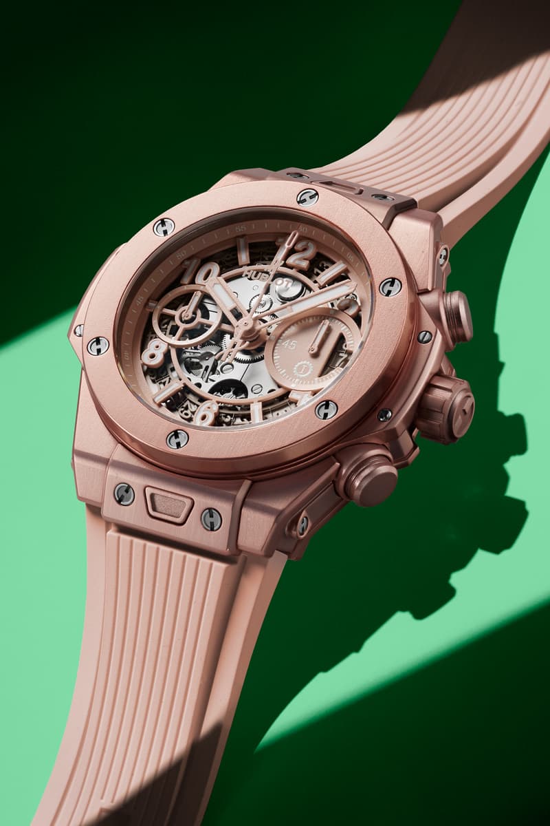 HUBLOT 為經典 Big Bang 推出全新千禧粉版本