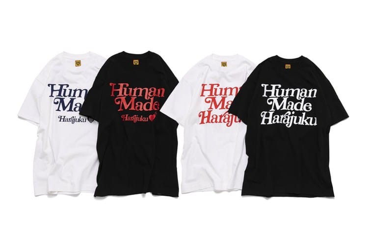 HUMAN MADE x Girls Don’t Cry 全新聯乘 T-Shirt 系列發佈