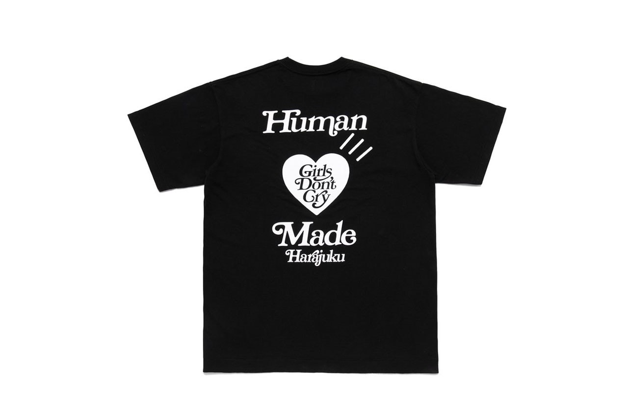 HUMAN MADE x Girls Don’t Cry 全新聯乘 T-Shirt 系列發佈