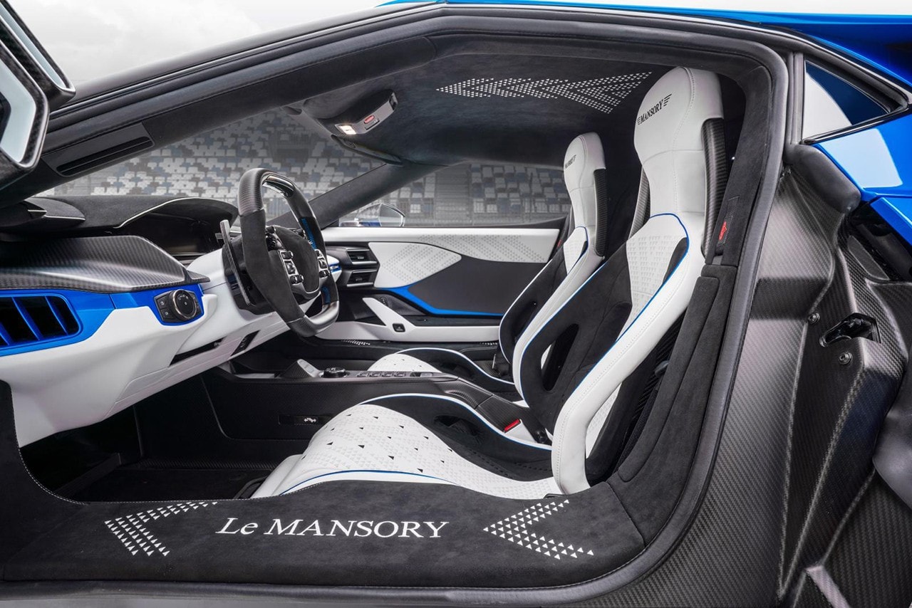 Mansory 打造 700 匹馬力寬體 Ford GT 改裝車型